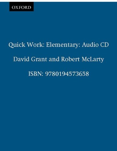 Book Quick Work Elementary. CD (1) (Spanish Edition) free
