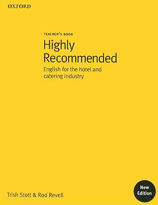 Book Highly Recommended: English for the Hotel and Catering Industry Teacher's Book free