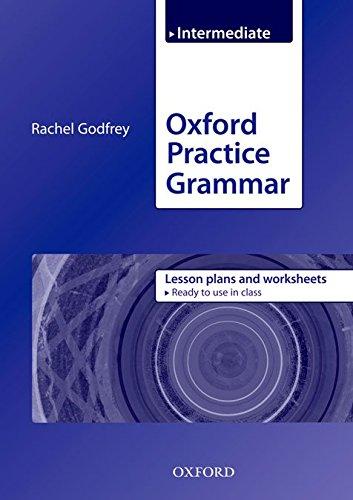 Book Oxford Practice Grammar: Intermediate: Lesson Plans and Worksheets free