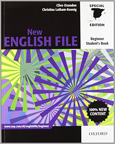 Book New English File Beginner: Student's Book and Workbook With Answer Key Multi-ROM Pack (New English File Second Edition) (Spanish Edition) free