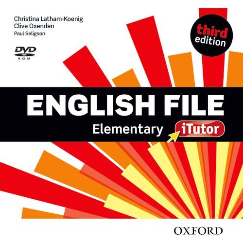 Book English File 3e Elementary Itutor DVD-rom (Uk) free