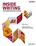 Book Inside Writing Intro Student Book: The Academic Word List in Context free