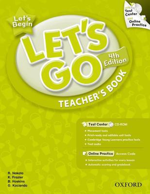 Book Let's Go, Let's Begin Teacher's Book with Test Center CD-ROM: Language Level: Beginning to High Intermediate. Interest Level: Grades K-6. Approx. Reading Level: K-4 free