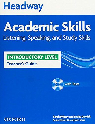 Book Headway Academic Skills Introductory: Listening, Speaking and Study Skills Teacher's Guide Pack free