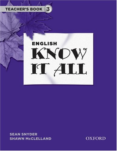 Book English Know It All 3 Teacher's Book free