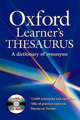 Book Oxford Learner's Thesaurus with Cd-Rom free