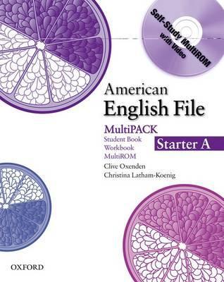 Book American English File Starter: Student Book/Work Book Multipack A free