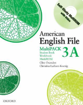 Book American English File Level 3 Student and Workbook Multipack A free