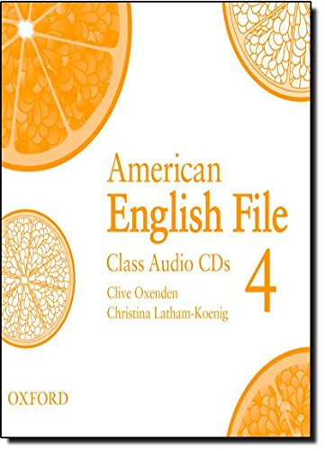 Book American English File Level 4: Class Audio CDs (3) free