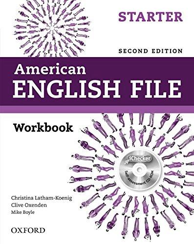 Book American English File Second Edition: Level Starter Workbook: With iChecker free