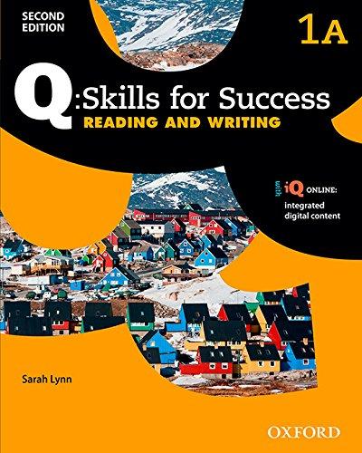 Book Q Skills for Success (2nd Edition). Reading & Writing 1. Split Student's Book Pack Part A (Spanish Edition) free