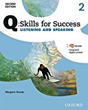 Book Q: Skills for Success Listening and Speaking, Level 2 (Q Skills for Success 2nd Edition) free