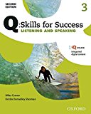Book Q: Skills for Success 2E Listening and Speaking Level 3 Student Book (Q Skills for Success 2nd Edition) free