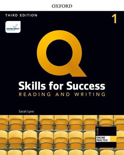 Book Q Skills for Success (3rd Edition). Reading & Writing 1. Student's Book Pack (Q Skills for Success 3th Edition) (Spanish Edition) free