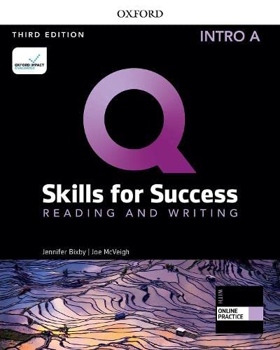 Book Q Skills for Success (3rd Edition). Reading & Writing Introductory. Split Student's Book Pack Part A free
