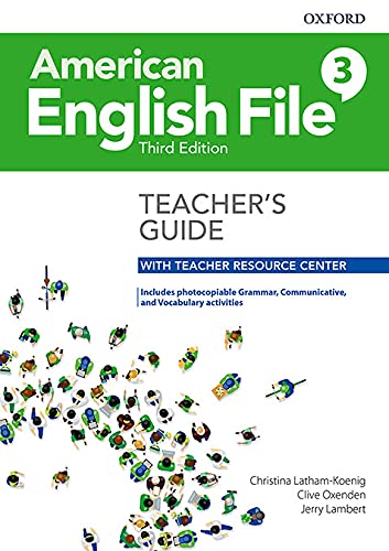 Book American English File Level 3 Teacher's Guide with Teacher Resource Center free