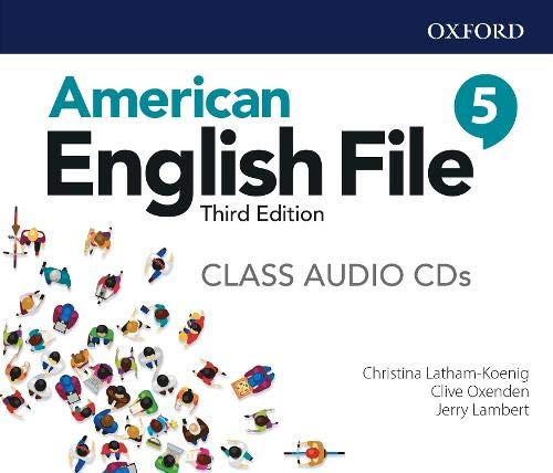 Book American English File Level 5 Class Audio CDs free