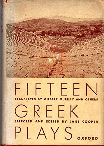 Book Fifteen Greek Plays free