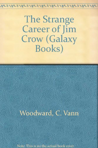Book Strange Career of Jim Crow free