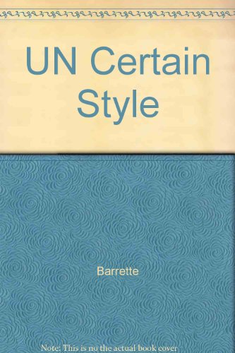 Book Un Certain Style free