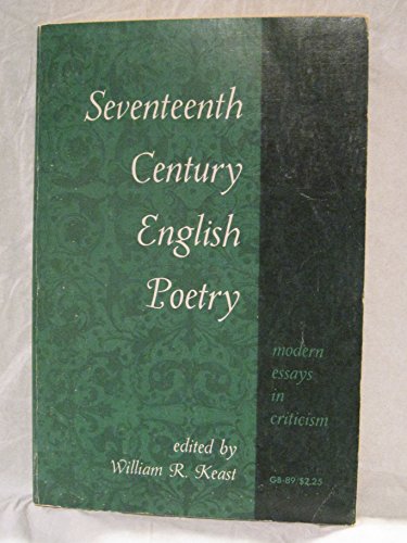 Book Seventeenth-Century English Poetry: Modern Essays in Criticism free