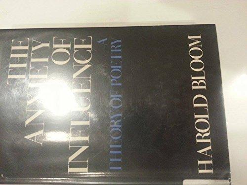 Book The anxiety of influence;: A theory of poetry free