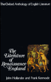 Book The Oxford Anthology of English Literature: The Literature of Renaissance England free
