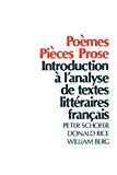 Book Poèmes, Pièces, Prose: Introduction à l'analyse de textes littéraires français free