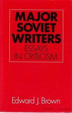 Book Major Soviet Writers: Essays in Criticism free