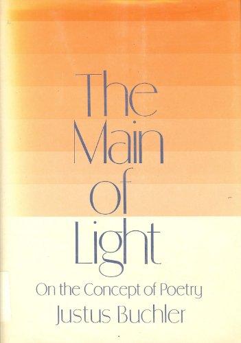 Book The Main of Light: On the Concept of Poetry free