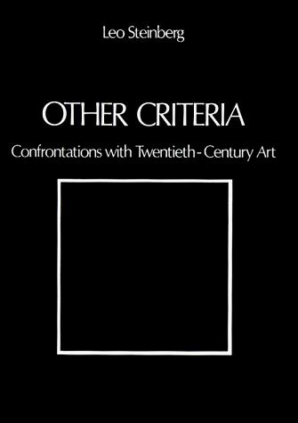 Book Other Criteria: Confrontations with Twentieth-Century Art (Twentieth-Century Classics) free