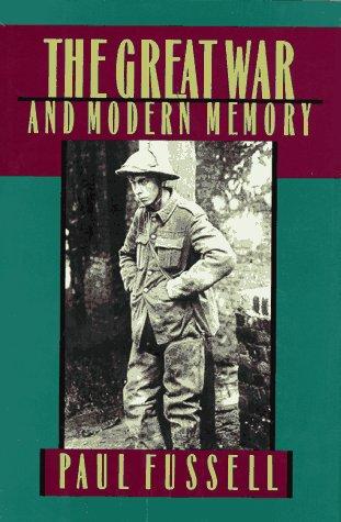 Book The Great War and Modern Memory free