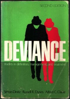 Book Deviance: Studies in Definition, Management and Treatment free