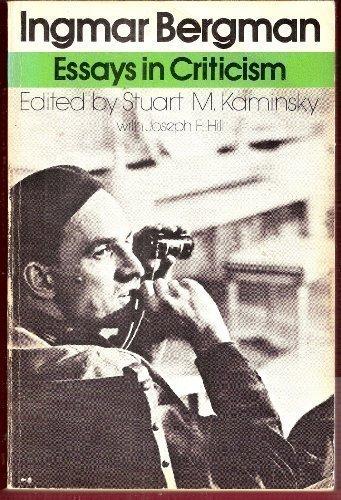 Book Ingmar Bergman: Essays in Criticism (Galaxy Books) free