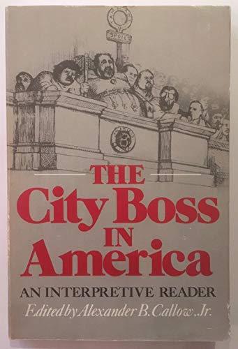 Book The City boss in America: An interpretive reader free