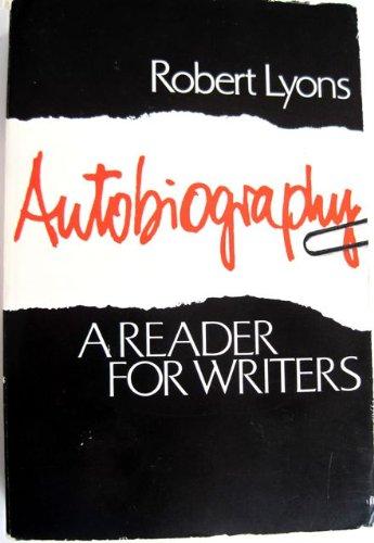 Book Autobiography: A reader for writers free