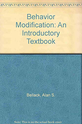 Book Behavior Modification: An Introductory Textbook free