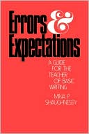 Book Errors and Expectations: A Guide for the Teacher of Basic Writing (Oxford University Press Paperback) free