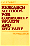 Book Research Methods for Community Health and Welfare: An Introduction free