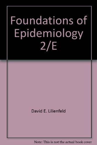 Book Foundations of Epidemiology free