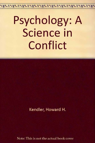 Book Psychology: A Science In Conflict free