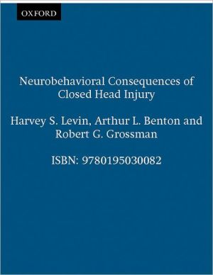 Book Neurobehavioral Consequences of Closed Head Injury free