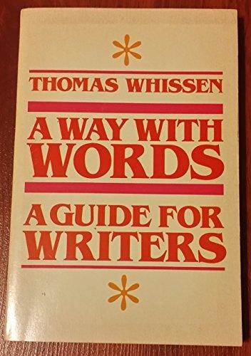 Book A Way with Words: A Guide for Writers free