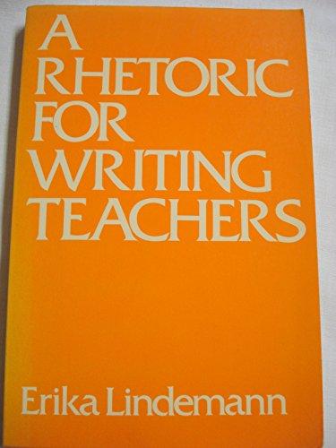 Book A Rhetoric For Writing Teachers free