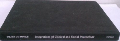 Book Integrations Of Clinical And Social Psychology free