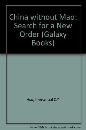 Book China Without Mao: The Search for a New Order free