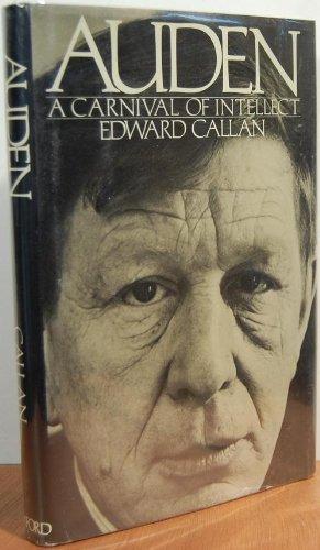Book Auden: Carnival of Intellect free