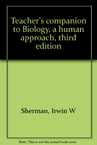 Book Teacher's Companion To Biology, A Human Approach, Third Edition free