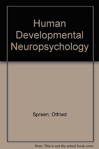 Book Human Developmental Neuropsychology free