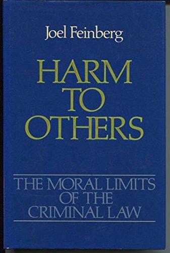 Book Harm to Others (Moral Limits of the Criminal Law, Vol. 1) free